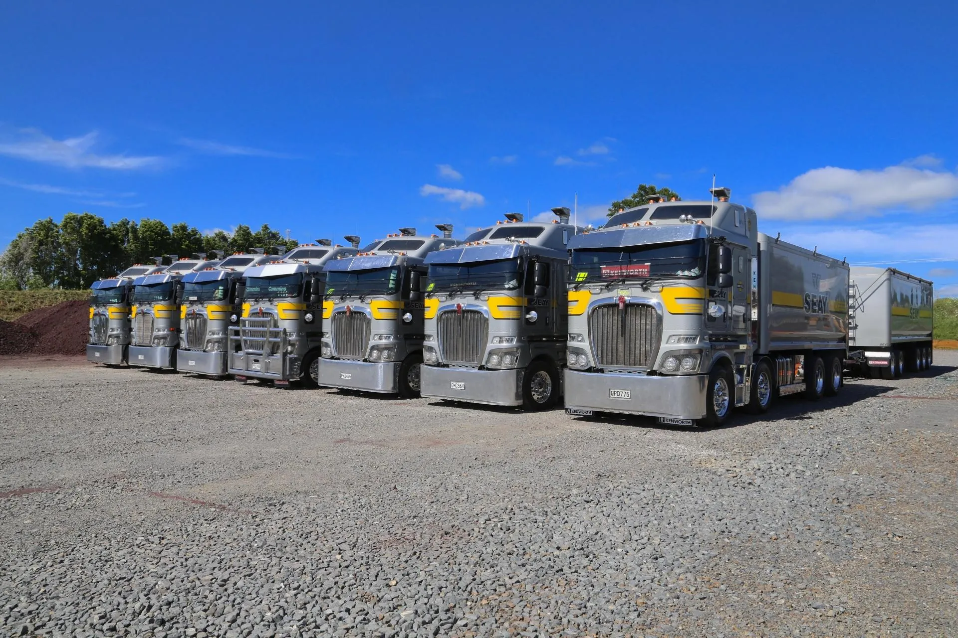 Seay Distribution fleet led by Kenworth QPD776